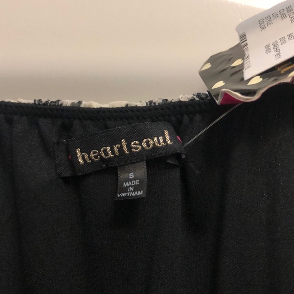 Black and white pattern dress - Picture 3 of 4